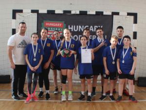 Országos U13-as Dodgeball Döntőn iskolánk vegyes csapata