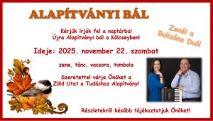 ALAPÍTVÁNYI BÁL