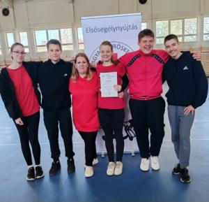 SZÉP KÖLCSEYS EREDMÉNY A TERÜLETI ELSŐSEGÉLYNYÚJTÓ VERSENYEN