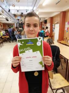 Győzelem a Diák Sakkolimpia Megyei Döntőn